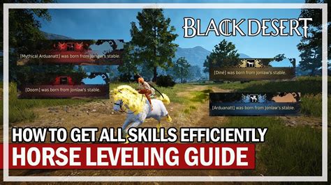 black desert online horse skill after lv 30|black desert horse skills.